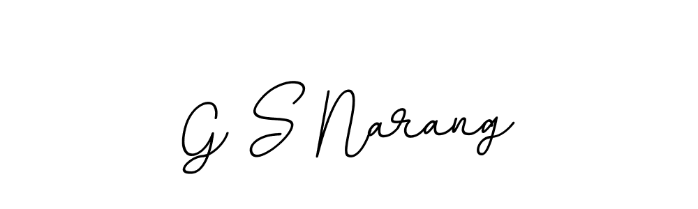 How to make G S Narang signature? BallpointsItalic-DORy9 is a professional autograph style. Create handwritten signature for G S Narang name. G S Narang signature style 11 images and pictures png