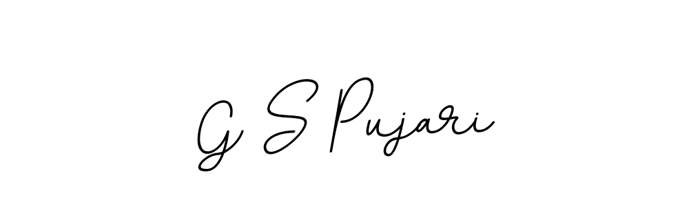 BallpointsItalic-DORy9 is a professional signature style that is perfect for those who want to add a touch of class to their signature. It is also a great choice for those who want to make their signature more unique. Get G S Pujari name to fancy signature for free. G S Pujari signature style 11 images and pictures png