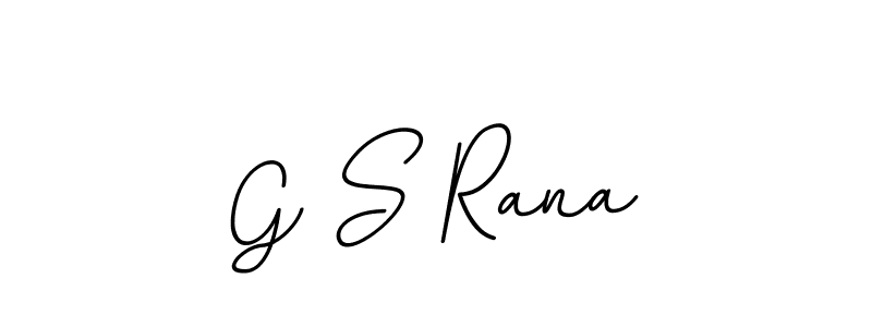 Also we have G S Rana name is the best signature style. Create professional handwritten signature collection using BallpointsItalic-DORy9 autograph style. G S Rana signature style 11 images and pictures png