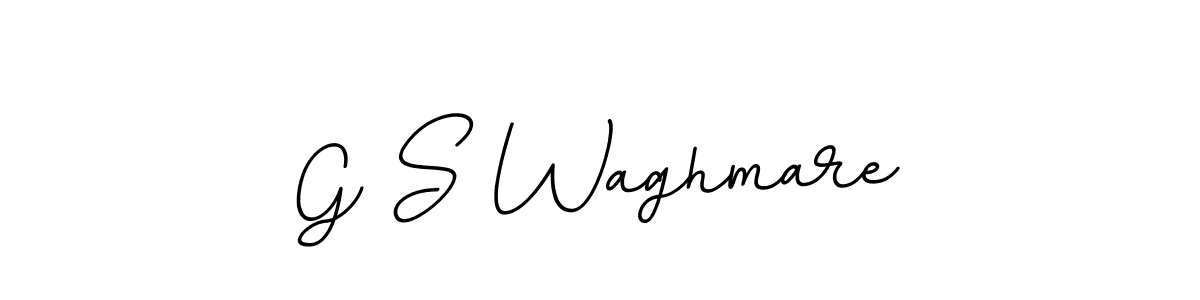 if you are searching for the best signature style for your name G S Waghmare. so please give up your signature search. here we have designed multiple signature styles  using BallpointsItalic-DORy9. G S Waghmare signature style 11 images and pictures png