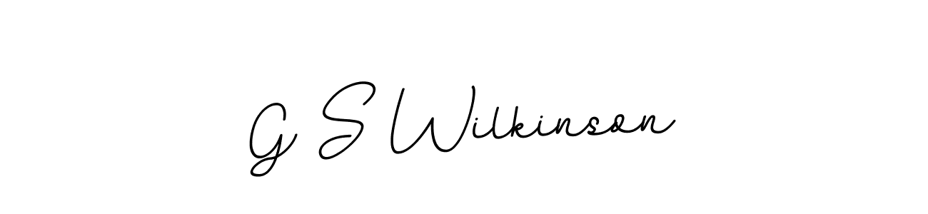 Also You can easily find your signature by using the search form. We will create G S Wilkinson name handwritten signature images for you free of cost using BallpointsItalic-DORy9 sign style. G S Wilkinson signature style 11 images and pictures png