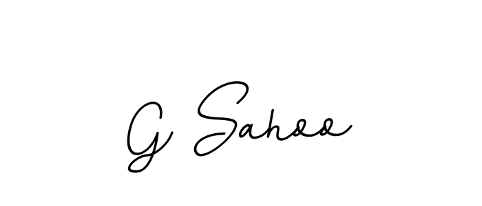 You should practise on your own different ways (BallpointsItalic-DORy9) to write your name (G Sahoo) in signature. don't let someone else do it for you. G Sahoo signature style 11 images and pictures png