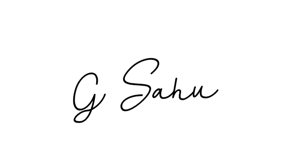 Also we have G Sahu name is the best signature style. Create professional handwritten signature collection using BallpointsItalic-DORy9 autograph style. G Sahu signature style 11 images and pictures png