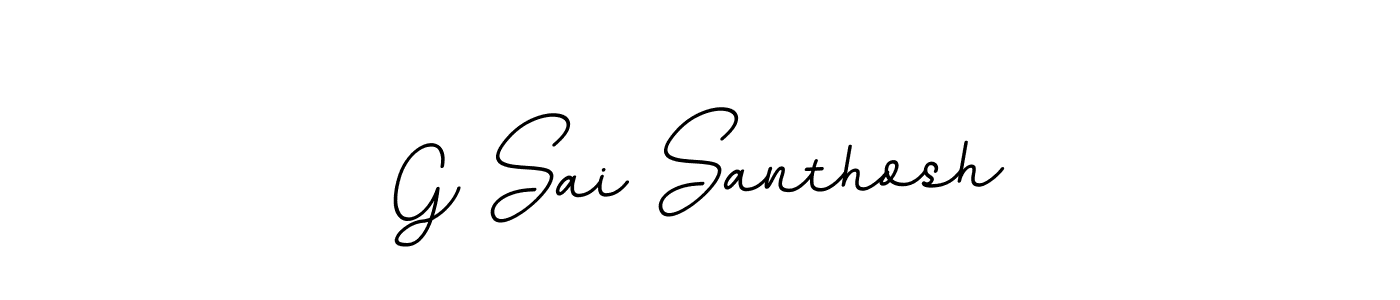 Check out images of Autograph of G Sai Santhosh name. Actor G Sai Santhosh Signature Style. BallpointsItalic-DORy9 is a professional sign style online. G Sai Santhosh signature style 11 images and pictures png