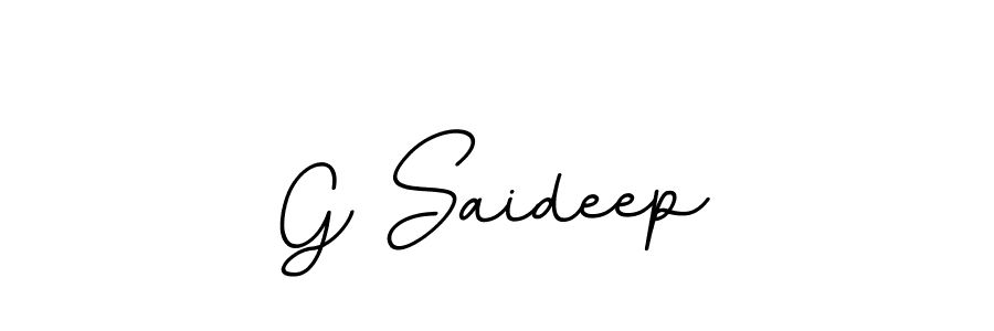 Also we have G Saideep name is the best signature style. Create professional handwritten signature collection using BallpointsItalic-DORy9 autograph style. G Saideep signature style 11 images and pictures png