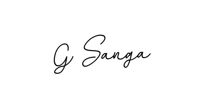 You should practise on your own different ways (BallpointsItalic-DORy9) to write your name (G Sanga) in signature. don't let someone else do it for you. G Sanga signature style 11 images and pictures png