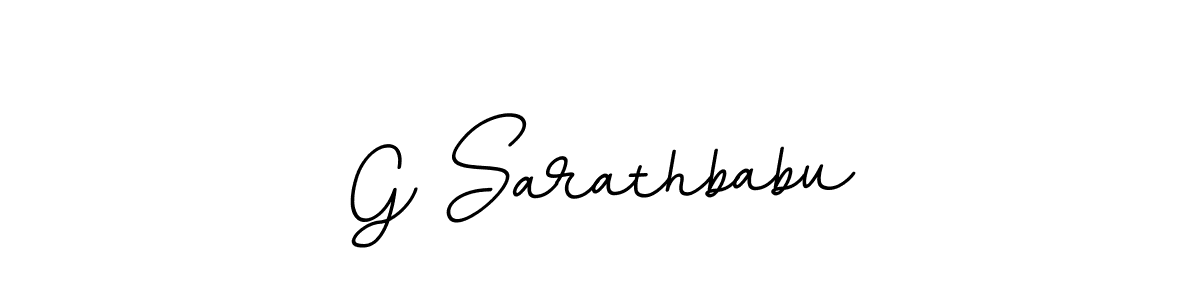 Also we have G Sarathbabu name is the best signature style. Create professional handwritten signature collection using BallpointsItalic-DORy9 autograph style. G Sarathbabu signature style 11 images and pictures png