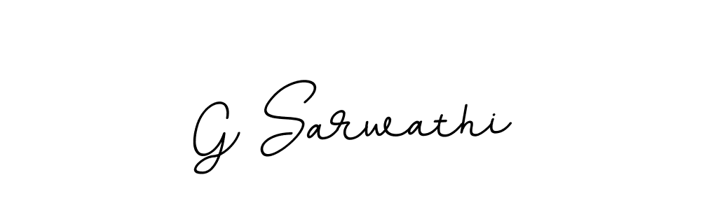 How to Draw G Sarwathi signature style? BallpointsItalic-DORy9 is a latest design signature styles for name G Sarwathi. G Sarwathi signature style 11 images and pictures png