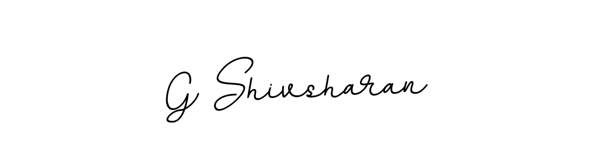 Also we have G Shivsharan name is the best signature style. Create professional handwritten signature collection using BallpointsItalic-DORy9 autograph style. G Shivsharan signature style 11 images and pictures png