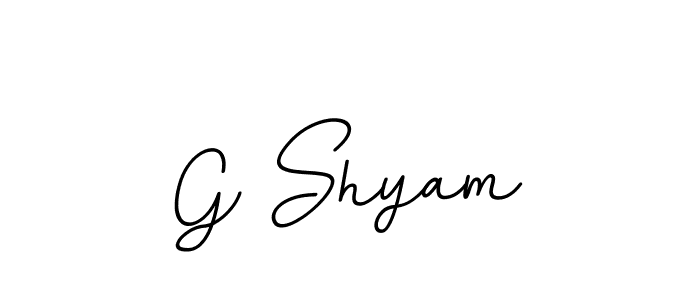 BallpointsItalic-DORy9 is a professional signature style that is perfect for those who want to add a touch of class to their signature. It is also a great choice for those who want to make their signature more unique. Get G Shyam name to fancy signature for free. G Shyam signature style 11 images and pictures png