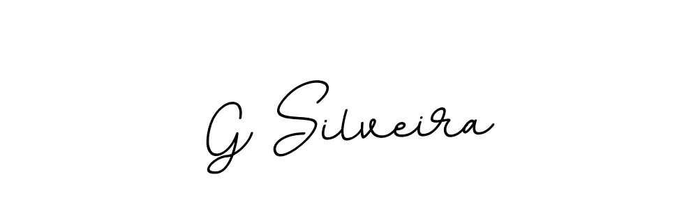 Also we have G Silveira name is the best signature style. Create professional handwritten signature collection using BallpointsItalic-DORy9 autograph style. G Silveira signature style 11 images and pictures png