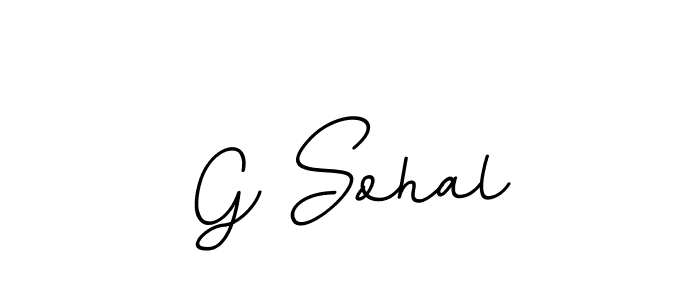 Also we have G Sohal name is the best signature style. Create professional handwritten signature collection using BallpointsItalic-DORy9 autograph style. G Sohal signature style 11 images and pictures png