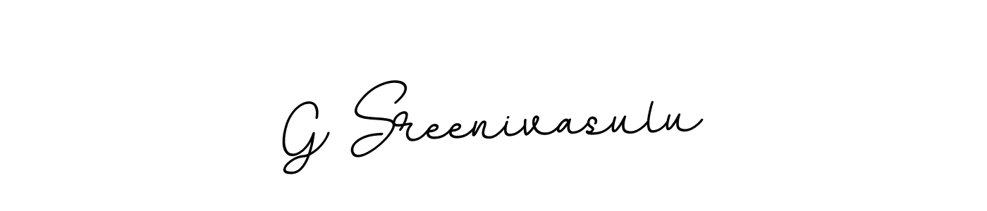 Also we have G Sreenivasulu name is the best signature style. Create professional handwritten signature collection using BallpointsItalic-DORy9 autograph style. G Sreenivasulu signature style 11 images and pictures png