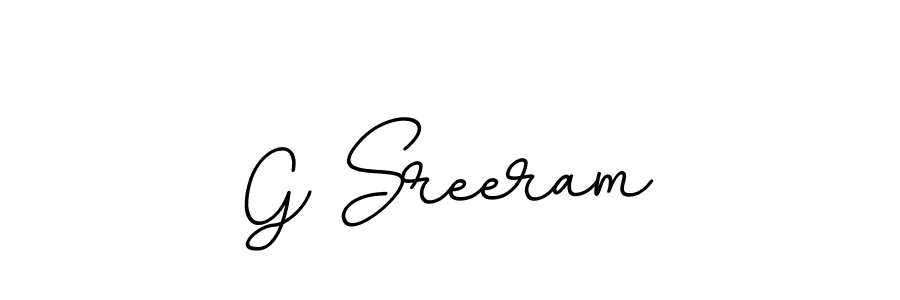 You can use this online signature creator to create a handwritten signature for the name G Sreeram. This is the best online autograph maker. G Sreeram signature style 11 images and pictures png