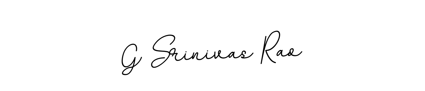 The best way (BallpointsItalic-DORy9) to make a short signature is to pick only two or three words in your name. The name G Srinivas Rao include a total of six letters. For converting this name. G Srinivas Rao signature style 11 images and pictures png