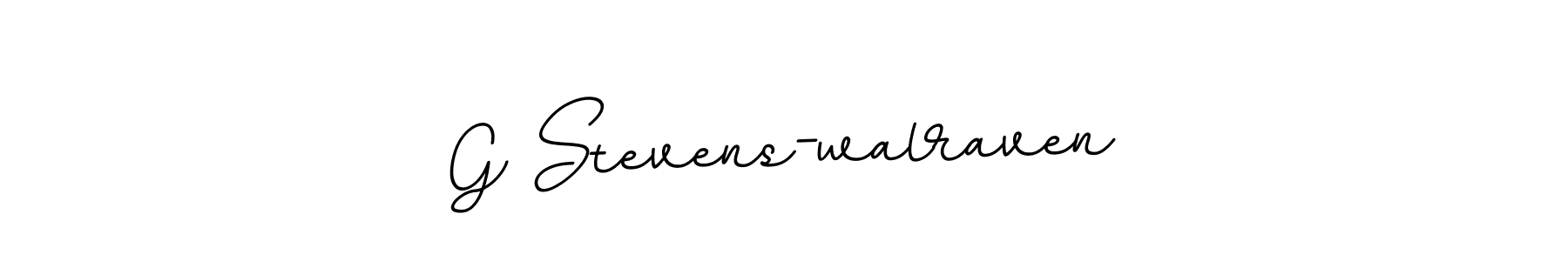 It looks lik you need a new signature style for name G Stevens-walraven. Design unique handwritten (BallpointsItalic-DORy9) signature with our free signature maker in just a few clicks. G Stevens-walraven signature style 11 images and pictures png