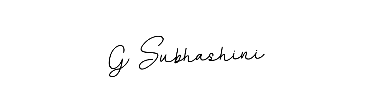 The best way (BallpointsItalic-DORy9) to make a short signature is to pick only two or three words in your name. The name G Subhashini include a total of six letters. For converting this name. G Subhashini signature style 11 images and pictures png