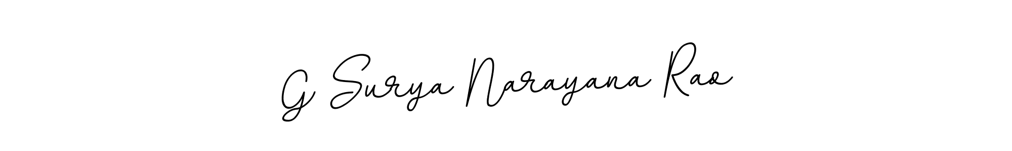 Also we have G Surya Narayana Rao name is the best signature style. Create professional handwritten signature collection using BallpointsItalic-DORy9 autograph style. G Surya Narayana Rao signature style 11 images and pictures png