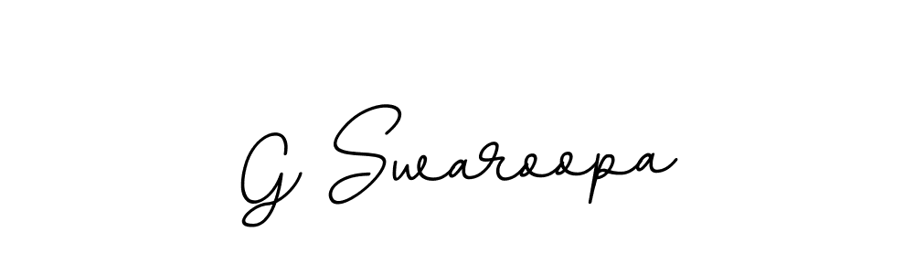 Also we have G Swaroopa name is the best signature style. Create professional handwritten signature collection using BallpointsItalic-DORy9 autograph style. G Swaroopa signature style 11 images and pictures png
