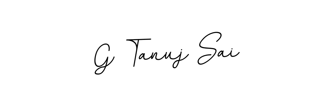 It looks lik you need a new signature style for name G Tanuj Sai. Design unique handwritten (BallpointsItalic-DORy9) signature with our free signature maker in just a few clicks. G Tanuj Sai signature style 11 images and pictures png
