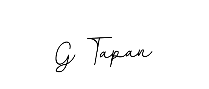 G Tapan stylish signature style. Best Handwritten Sign (BallpointsItalic-DORy9) for my name. Handwritten Signature Collection Ideas for my name G Tapan. G Tapan signature style 11 images and pictures png