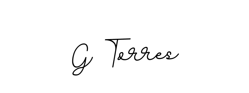 Use a signature maker to create a handwritten signature online. With this signature software, you can design (BallpointsItalic-DORy9) your own signature for name G Torres. G Torres signature style 11 images and pictures png