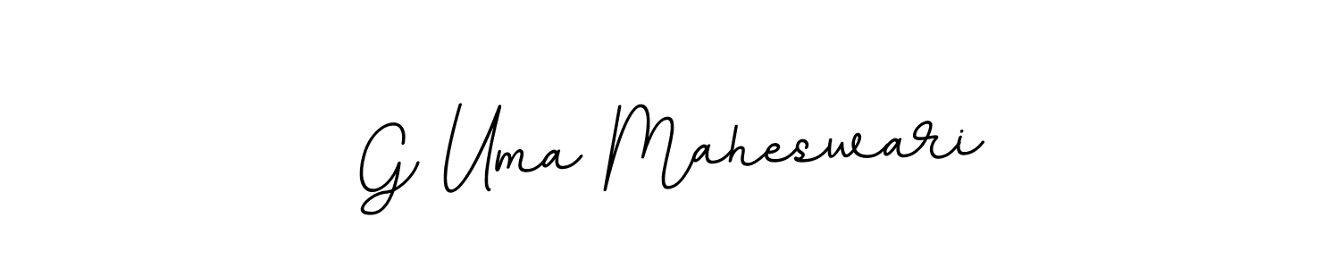G Uma Maheswari stylish signature style. Best Handwritten Sign (BallpointsItalic-DORy9) for my name. Handwritten Signature Collection Ideas for my name G Uma Maheswari. G Uma Maheswari signature style 11 images and pictures png