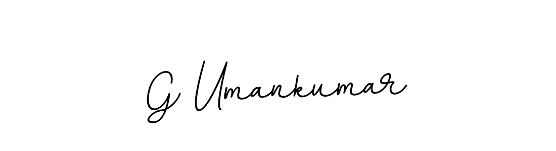 G Umankumar stylish signature style. Best Handwritten Sign (BallpointsItalic-DORy9) for my name. Handwritten Signature Collection Ideas for my name G Umankumar. G Umankumar signature style 11 images and pictures png