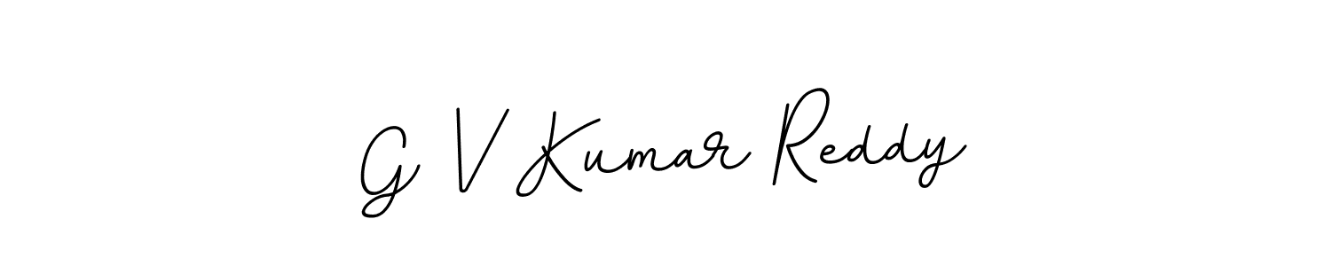 How to make G V Kumar Reddy signature? BallpointsItalic-DORy9 is a professional autograph style. Create handwritten signature for G V Kumar Reddy name. G V Kumar Reddy signature style 11 images and pictures png