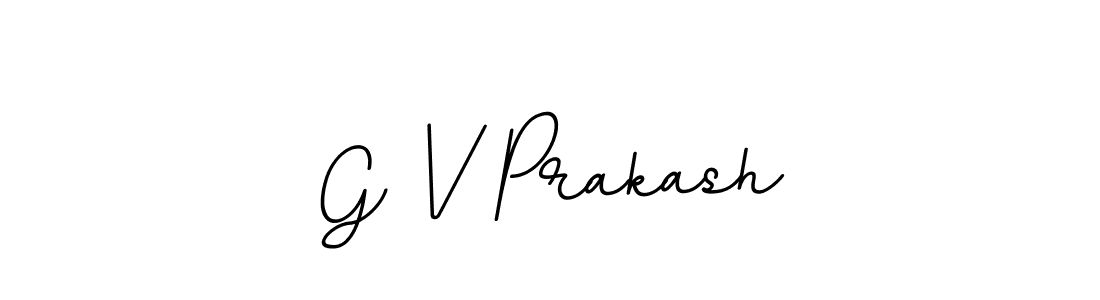 G V Prakash stylish signature style. Best Handwritten Sign (BallpointsItalic-DORy9) for my name. Handwritten Signature Collection Ideas for my name G V Prakash. G V Prakash signature style 11 images and pictures png