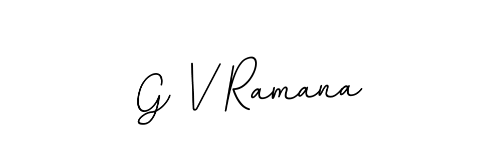 It looks lik you need a new signature style for name G V Ramana. Design unique handwritten (BallpointsItalic-DORy9) signature with our free signature maker in just a few clicks. G V Ramana signature style 11 images and pictures png