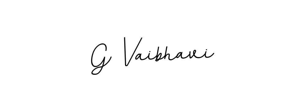 if you are searching for the best signature style for your name G Vaibhavi. so please give up your signature search. here we have designed multiple signature styles  using BallpointsItalic-DORy9. G Vaibhavi signature style 11 images and pictures png