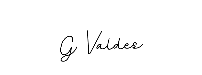 How to make G Valdes name signature. Use BallpointsItalic-DORy9 style for creating short signs online. This is the latest handwritten sign. G Valdes signature style 11 images and pictures png