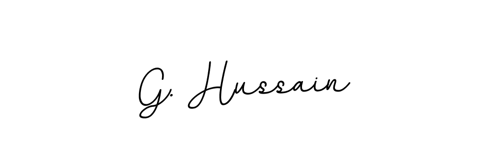 G. Hussain stylish signature style. Best Handwritten Sign (BallpointsItalic-DORy9) for my name. Handwritten Signature Collection Ideas for my name G. Hussain. G. Hussain signature style 11 images and pictures png