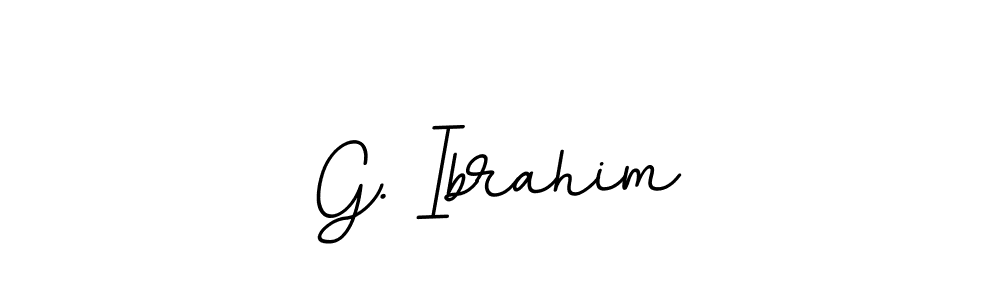 BallpointsItalic-DORy9 is a professional signature style that is perfect for those who want to add a touch of class to their signature. It is also a great choice for those who want to make their signature more unique. Get G. Ibrahim name to fancy signature for free. G. Ibrahim signature style 11 images and pictures png