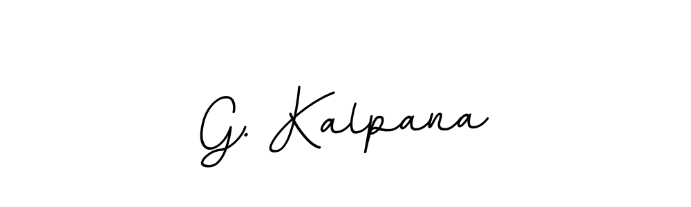 The best way (BallpointsItalic-DORy9) to make a short signature is to pick only two or three words in your name. The name G. Kalpana include a total of six letters. For converting this name. G. Kalpana signature style 11 images and pictures png