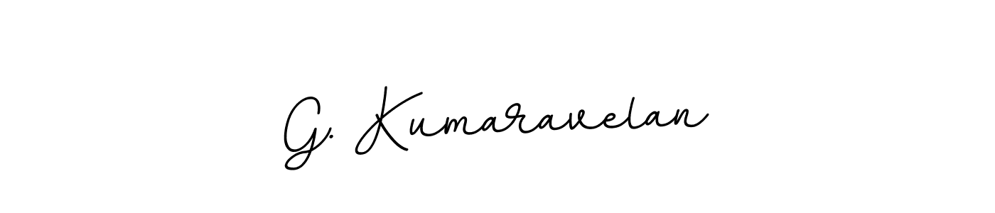 Make a beautiful signature design for name G. Kumaravelan. With this signature (BallpointsItalic-DORy9) style, you can create a handwritten signature for free. G. Kumaravelan signature style 11 images and pictures png