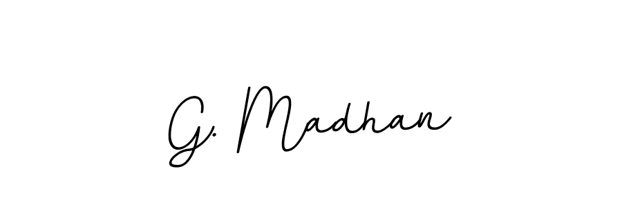 Similarly BallpointsItalic-DORy9 is the best handwritten signature design. Signature creator online .You can use it as an online autograph creator for name G. Madhan. G. Madhan signature style 11 images and pictures png