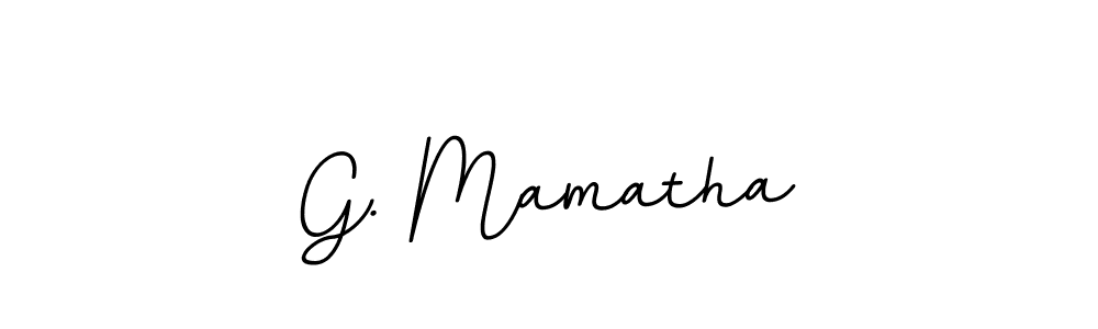 Make a beautiful signature design for name G. Mamatha. With this signature (BallpointsItalic-DORy9) style, you can create a handwritten signature for free. G. Mamatha signature style 11 images and pictures png