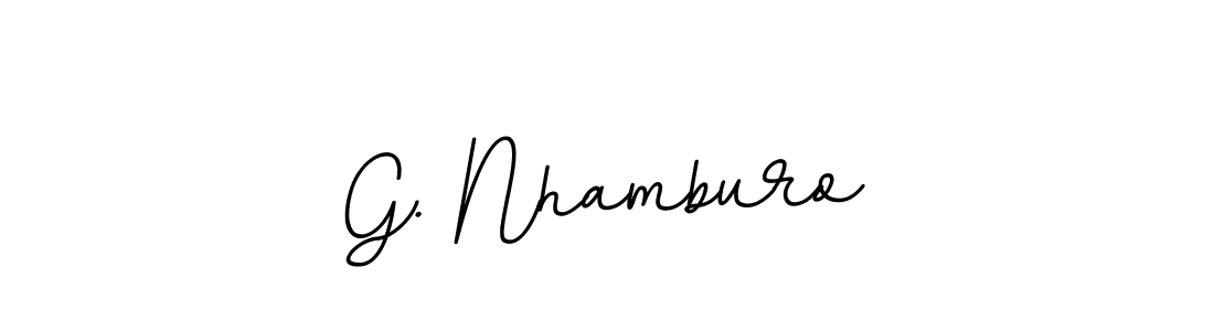 How to Draw G. Nhamburo signature style? BallpointsItalic-DORy9 is a latest design signature styles for name G. Nhamburo. G. Nhamburo signature style 11 images and pictures png