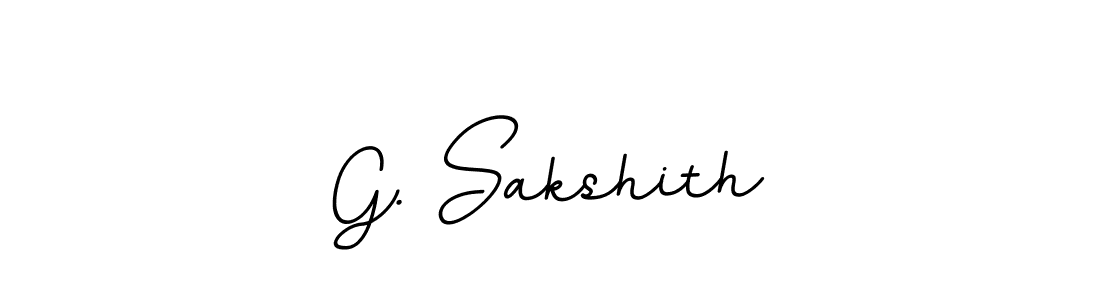 It looks lik you need a new signature style for name G. Sakshith. Design unique handwritten (BallpointsItalic-DORy9) signature with our free signature maker in just a few clicks. G. Sakshith signature style 11 images and pictures png