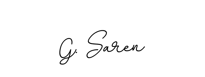 Also You can easily find your signature by using the search form. We will create G. Saren name handwritten signature images for you free of cost using BallpointsItalic-DORy9 sign style. G. Saren signature style 11 images and pictures png