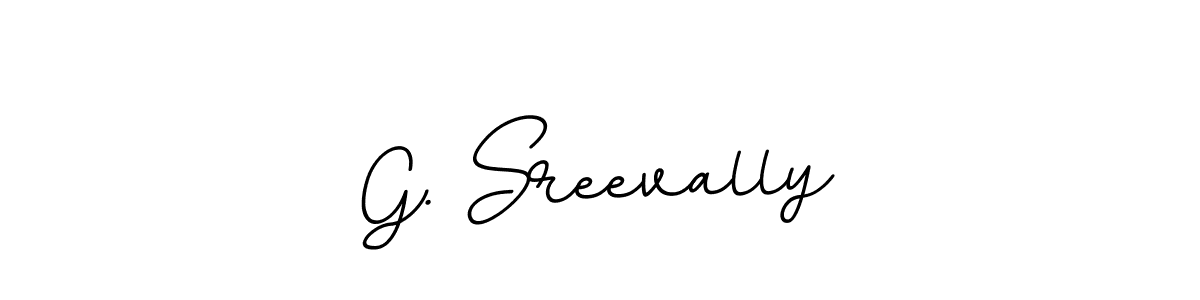 Also You can easily find your signature by using the search form. We will create G. Sreevally name handwritten signature images for you free of cost using BallpointsItalic-DORy9 sign style. G. Sreevally signature style 11 images and pictures png