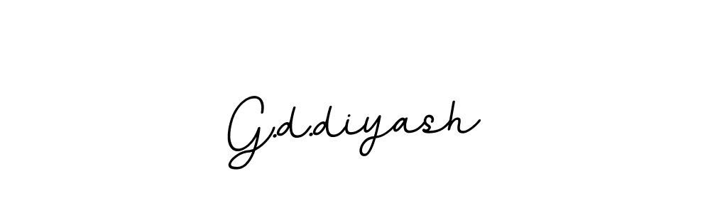 This is the best signature style for the G.d.diyash name. Also you like these signature font (BallpointsItalic-DORy9). Mix name signature. G.d.diyash signature style 11 images and pictures png