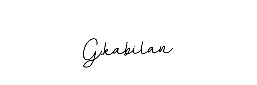 if you are searching for the best signature style for your name G.kabilan. so please give up your signature search. here we have designed multiple signature styles  using BallpointsItalic-DORy9. G.kabilan signature style 11 images and pictures png