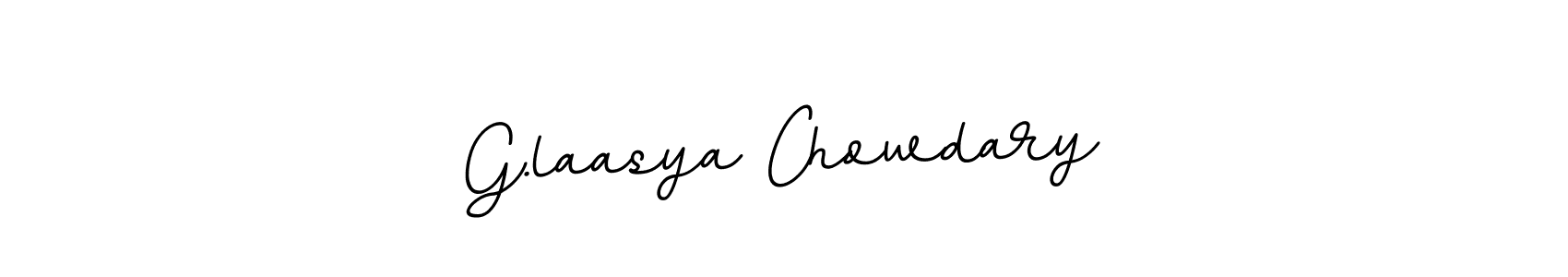Make a beautiful signature design for name G.laasya Chowdary. Use this online signature maker to create a handwritten signature for free. G.laasya Chowdary signature style 11 images and pictures png