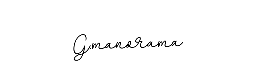 Make a beautiful signature design for name G.manorama. With this signature (BallpointsItalic-DORy9) style, you can create a handwritten signature for free. G.manorama signature style 11 images and pictures png