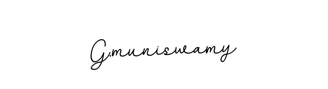 You should practise on your own different ways (BallpointsItalic-DORy9) to write your name (G.muniswamy) in signature. don't let someone else do it for you. G.muniswamy signature style 11 images and pictures png