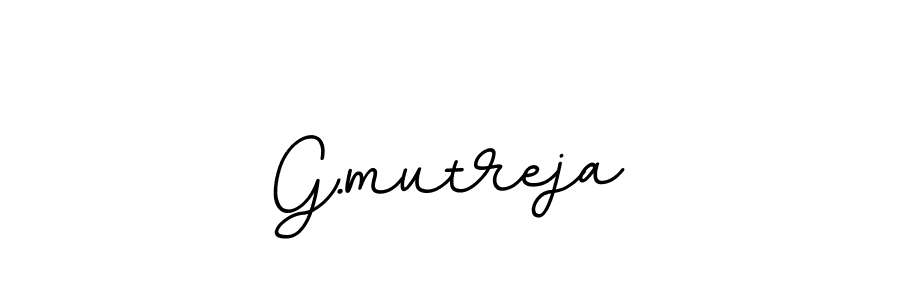 BallpointsItalic-DORy9 is a professional signature style that is perfect for those who want to add a touch of class to their signature. It is also a great choice for those who want to make their signature more unique. Get G.mutreja name to fancy signature for free. G.mutreja signature style 11 images and pictures png