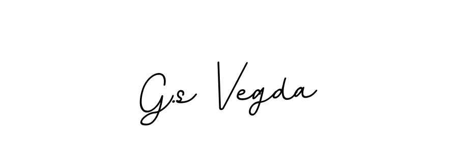 Make a beautiful signature design for name G.s Vegda. With this signature (BallpointsItalic-DORy9) style, you can create a handwritten signature for free. G.s Vegda signature style 11 images and pictures png